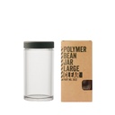 [3632] Comandante Polymer Bean Jar Large  CLEAR