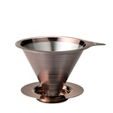 Double Mesh Metal Dripper 02 - Pink Gold