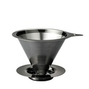 [DMD-02-MBK] Double Mesh Metal Dripper 02 - Metal Black