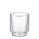 Double-walled Matcha Cup 370ml - Clear