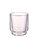Double-walled Matcha Cup 370ml - Pink