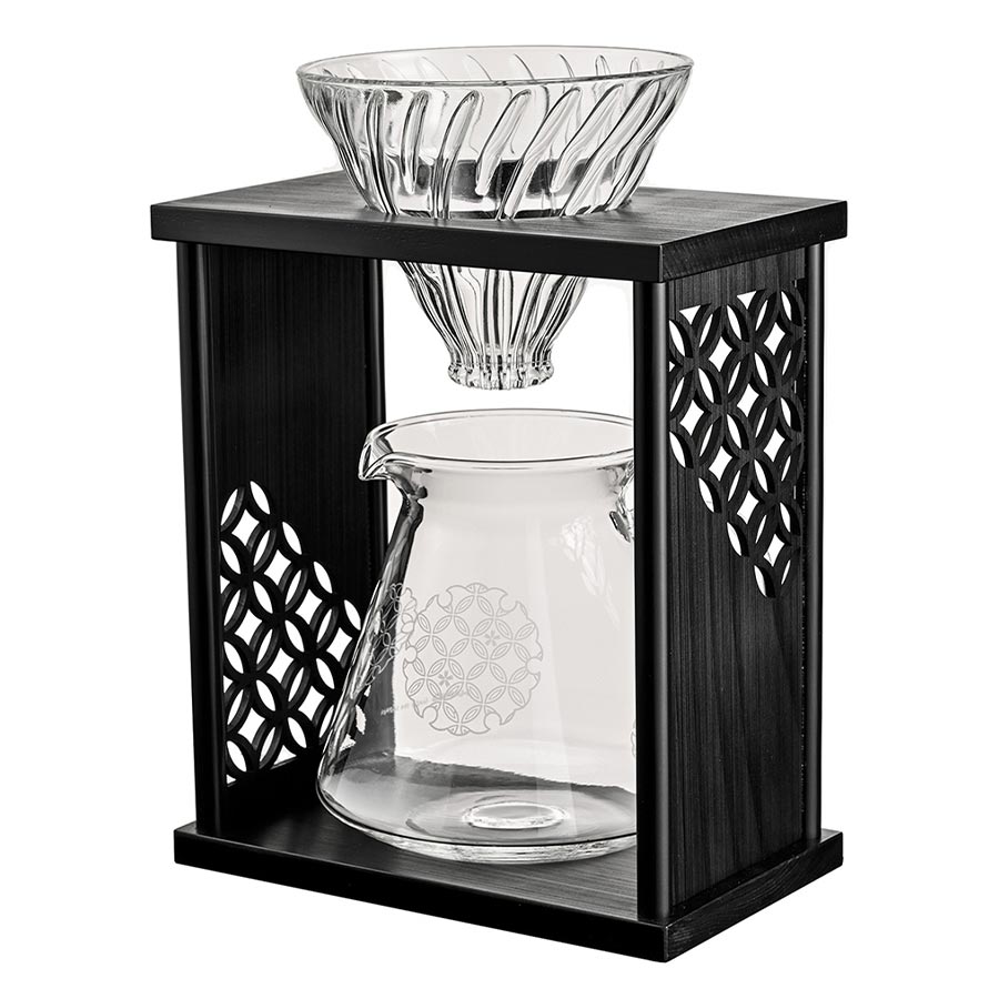 AYA Series V60 Drip Stand-Set Shippou - Black