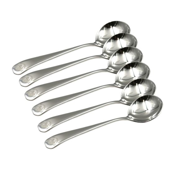 Rhino Professional Cupping Spoon- Stainless Steel (6 pcs. Set)