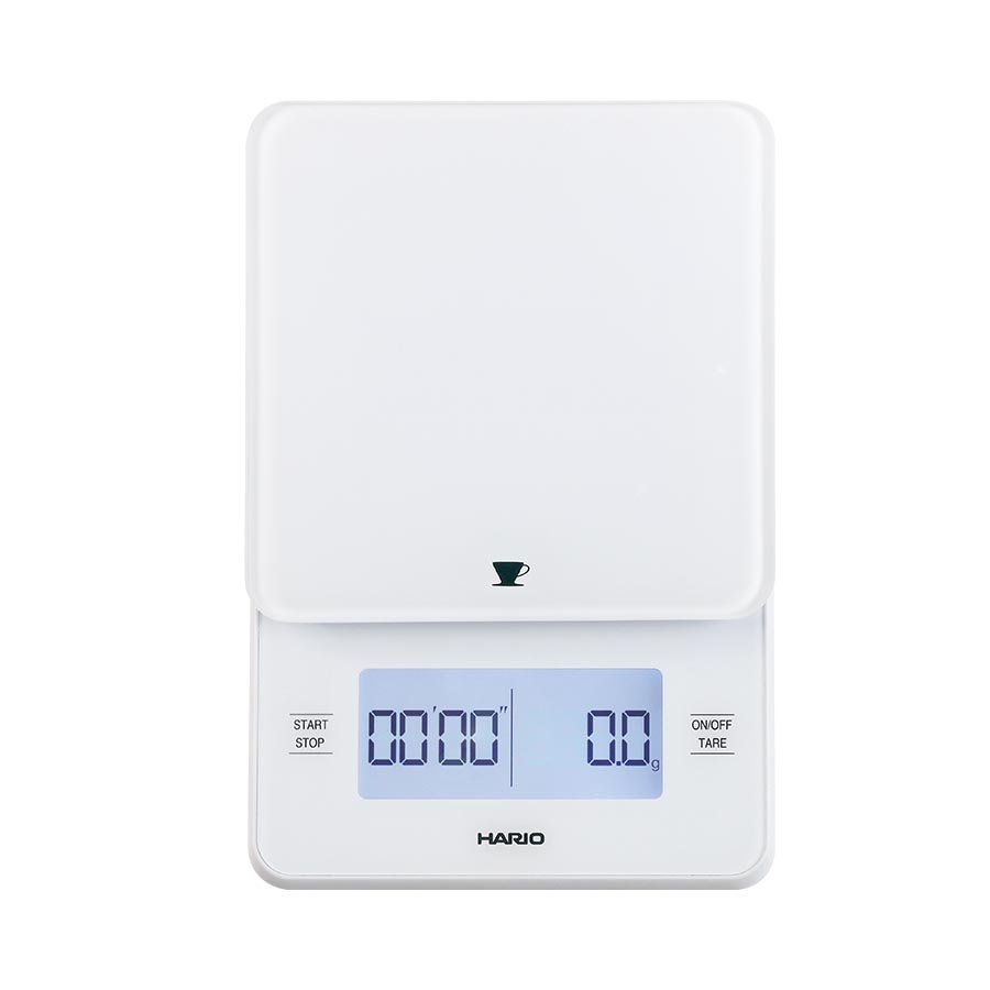 HARIO Barista Glass Scale - White