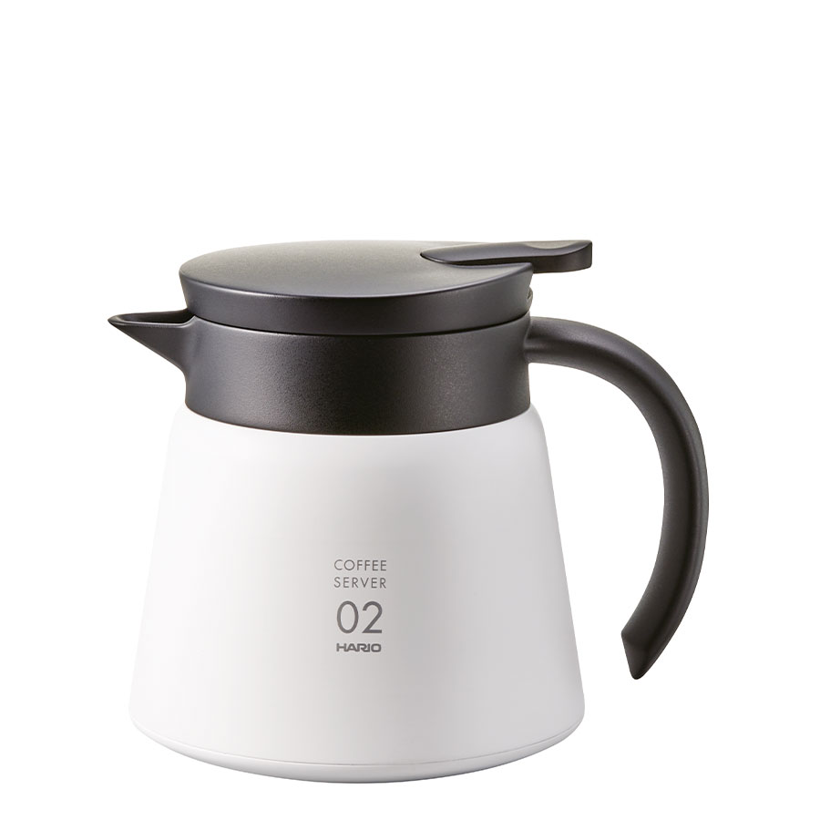 V60 Heat - Retaining Stainless Server 600 - White