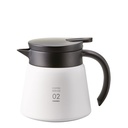 [VHS-60W] V60 Heat - Retaining Stainless Server 600 - White