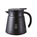 [VHS-80B] V60 Heat - Retaining Stainless Server 800 - Black