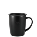 [SMF-300-B] Heat Retention Mug with Lid 300 ml - Black