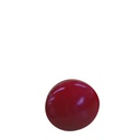 Wooden Knob Beech Wood Wine Red ø 44mm