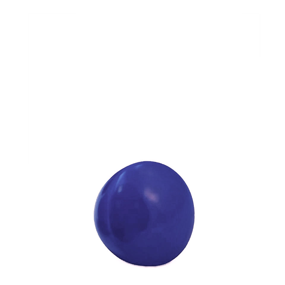 Wooden Knob Beech Wood Blue ø 44mm