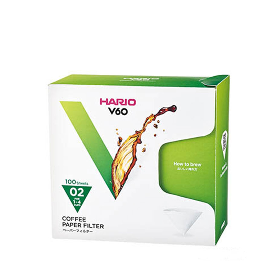 Paper Filter V60 02 Box - White 100 Sheets