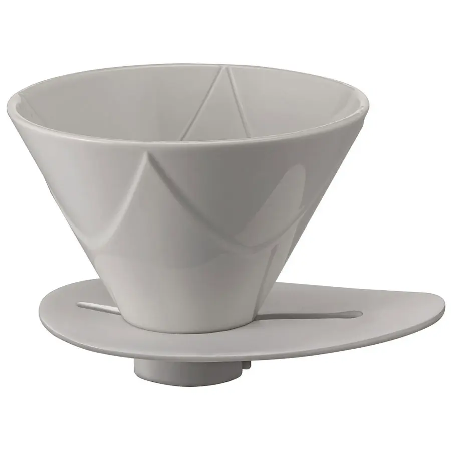 V60 One Pour Dripper Ceramic MUGEN - White