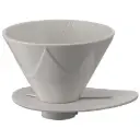 V60 One Pour Dripper Ceramic MUGEN - White