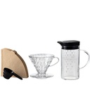 V60 Dripper & Thermo Color Server Set 02 - Clear
