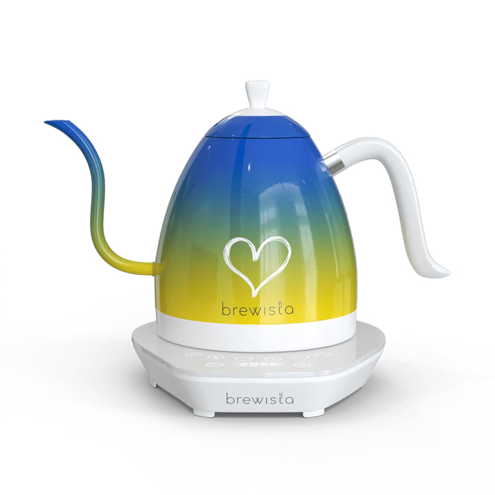 Brewista Artisan 1L Kettle Candy Blue for Ukraine Fundraising