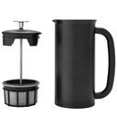 [1032C2-17BK-DS] P7 French Press Coffee Maker 32oz/950ml - Matte Black (Standard)