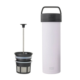 P0 Ultralight Travel Coffee Press - Frost Wisteria