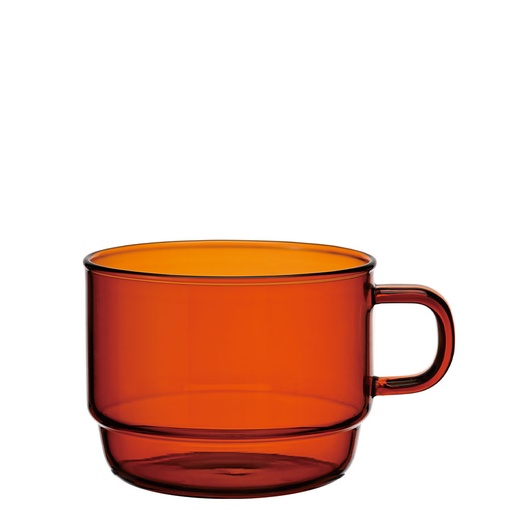 [HCM-300-AB] HARIO COLORS Stack Mug Cup 300ml - Amber