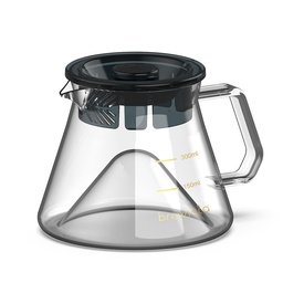 Brewista Tornado Duo Kaffeetropfer – Doppelwandiges Glas Mit 18 Rippen Für Besseren Kaffeegeschmack, Für 1-2 Tassen