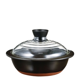 [GDN-225-B] DONABE Glass Lid Cooking Pot 225mm