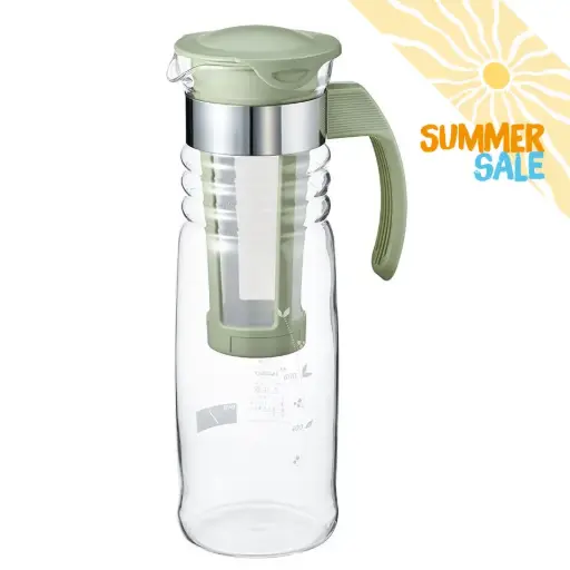 [HCC-12-SG] MIZUDASHI Cold Brew Tea Pot - Smokey Green