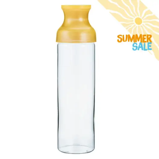 [FIR-100-TY] Filter-in Bottle Carafe 1000ml - Yellow