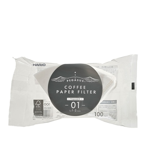 [PEF-01-100W] Pegasus Paper Filter 01 White - 100 Sheets