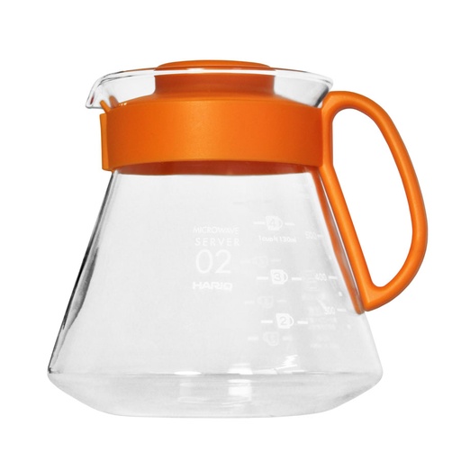 [XVD-60-KO-BB] V60 Range Server 600ml - Koi Orange