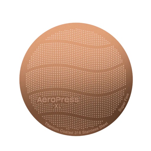 [XLGMFCS] AeroPress Gold Tone Reusable Filter - XL