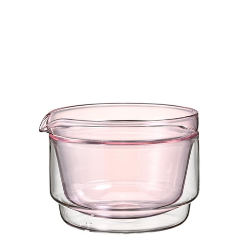 [MACB-1-PR] Double-walled Matcha Bowl 300ml - Pink