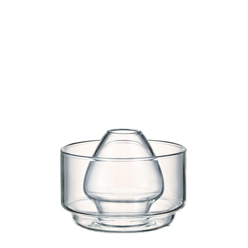 [MACW-1-T] Chasen Stand & Bowl 100ml - Clear