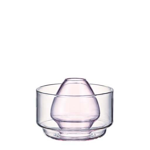 [MACW-1-PR] Chasen Stand & Bowl 100ml - Pink