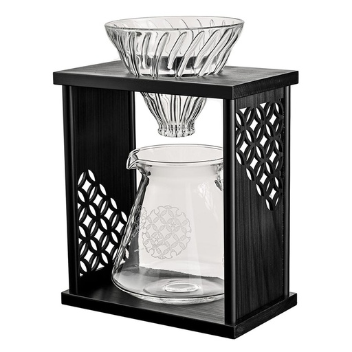 [DSS-SPB] AYA Series V60 Drip Stand-Set Shippou - Black