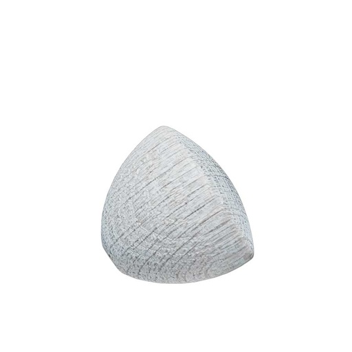 [3787] Wooden Knob Oak White ø 44mm