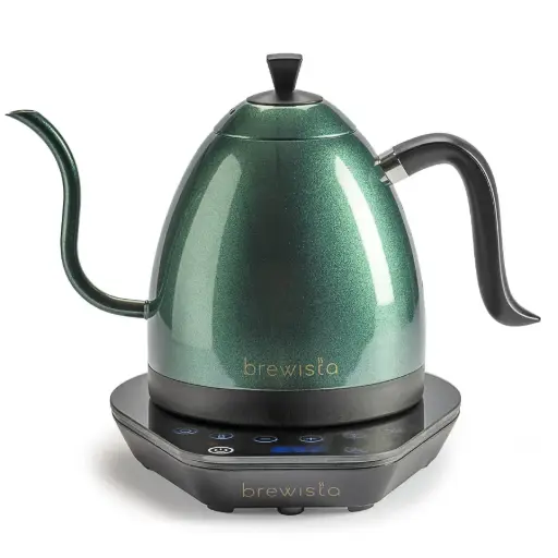 [BA10VKVDE-Green] Brewista Artisan 1.0L Gooseneck Variable Kettle- Racing Green