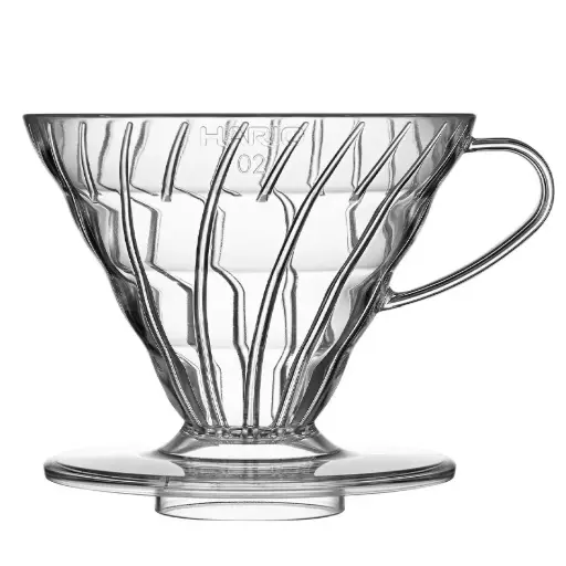 [VDTA-02-T] V60 Coffee Dripper 02 Tritan - Clear