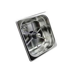 [RHPR150-S] Rhino Coffee Gear Pitcher Rinser Square - 150mm - Spinjet